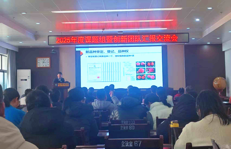 郑果所召开2025年度全所科技工作暨创新工程总结交流会